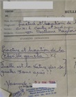 Bulletin d'examen